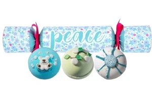 Bomb Cosmetics Peace Cracker Bath Bomb Christmas Gift - Bulk Buy 20 QTY £200 RRP - Picture 1 of 9