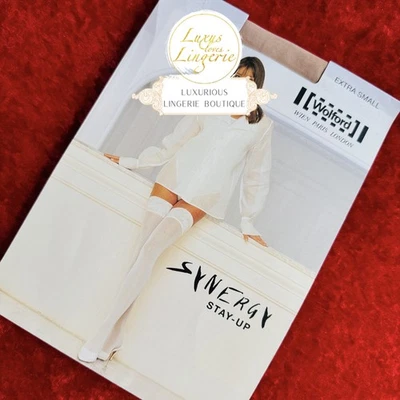 SYNERGY NEON STAYUP by Wolford XS X Small cosmetic Halterlose Strümpfe Glanz - Bild 1 von 4