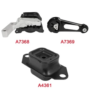 Set of 3 Engine Motor & Trans Mount Fits 2012-2019 Nissan Versa L4 1.6L Sedan - Picture 1 of 9