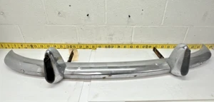 1963-1974 MG MGB Front Chrome Bumper W/Guards + Brackets (B304) - Picture 1 of 12