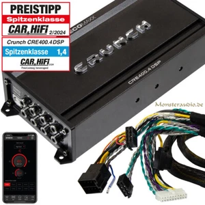 Crunch 4-Kanal plug&play Verstärker DSP Bluetooth ISO für Mercedes W124 E-Klasse - Bild 1 von 3