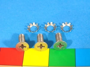 1970-1983 Yamaha XS650 points housing Star toothed Washers Screws 1974 1977 1980 - Picture 1 of 1