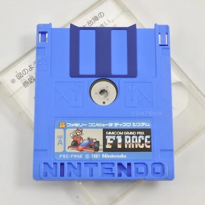 MARIO F1 RACE Disk Only Nintendo Famicom Disk dk - Image 1 of 2