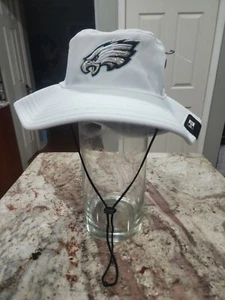 Philadelphia Eagles 2024 NFL Training Camp New Era Bucket Hat Cap - Weiß - Bild 1 von 11