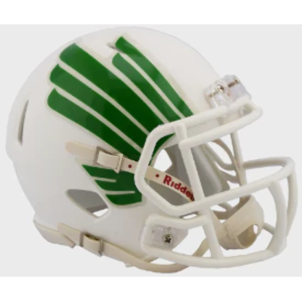 Capacete de futebol North Texas Mean Green NCAA mini velocidade - NCAA. - Imagem 1 de 1