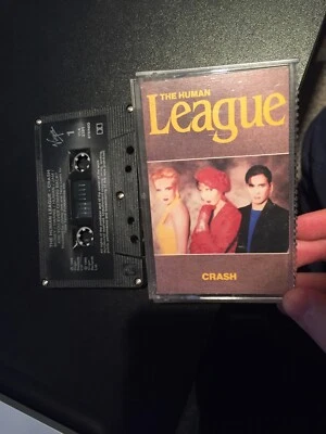 The Human League - Crash (Cassette Tape, 1986, Virgin) *PLEASE READ TERMS* - Image 1 of 4
