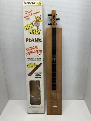 Hee Haw Plank Dulcimer 1976 Tut Taylor Youngstreet Productions In Box - Image 1 of 4