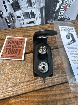 WARRANTY SERVICE Conceal Belt Keeper Handcuff Key Fits Inside Standard Duty Belt Keeper From Tex