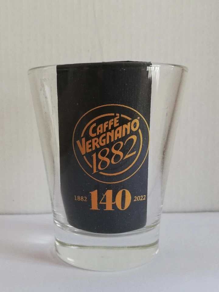 Tazzina, bicchierino caffè bar in vetro Vergnano - Coffe Cup glass - Immagine 1 di 1