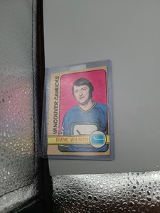 1972-73 TOPPS DUNC WILSON VANCOUVER CANUCKS #91