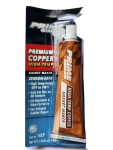 PrimeGuard 14CP 3,35 oz. Junta instantánea de silicona COBRE HI TEMP RTV NUEVA - Imagen 1 de 1