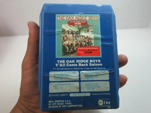 1970's The Oak Ridge Boys Saloon country music 8 Track tape ABC Dot DO 2093 H - Picture 1 of 5