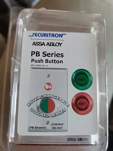 Securitron Assa Abloy PB Druckknopf. Neu im Karton - Bild 1 von 1