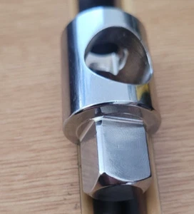Halfords Advanced 3-WAY SOCKET ADAPTOR - 1/2" MALE TO 3/8" FEMALE - Picture 1 of 6