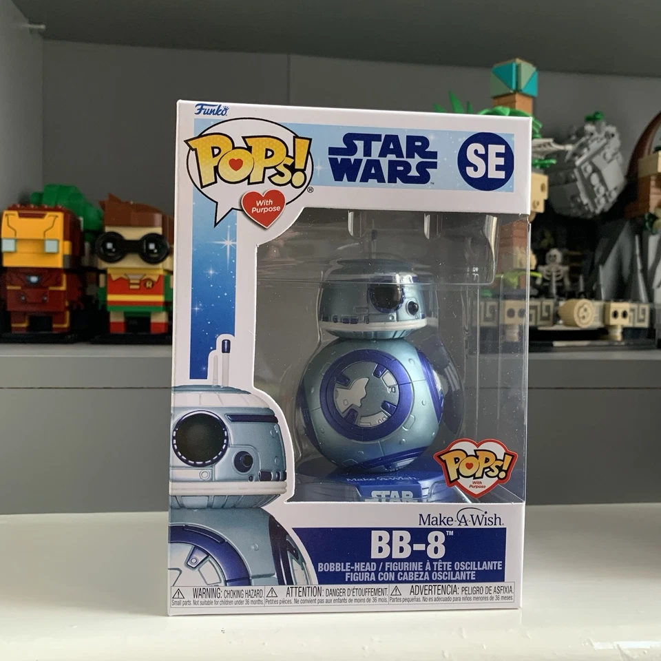 Funko Pop! SE Star Wars: Make Awish - BB-8 (metálico) Foto 1 de 1