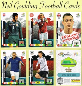 Panini Euro 2012 ☆ ADRENALYN XL ☆ Football Cards (List #1)