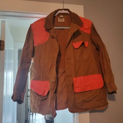 Jaqueta de caça vintage Canvasback tamanho grande ótimo estado sem rasgos sem desbotamento  - Imagem 1 de 4