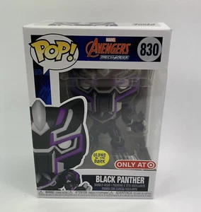 Funko Pop! Marvel Avengers Mech Strike #830 Black Panther GITD Target Exclusive  - Picture 1 of 8