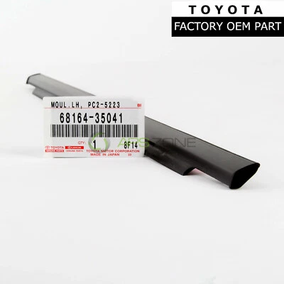 CINTURÓN CRUISER TRASERO LH ORIGINAL TOYOTA FJ MOLDURA EXTERIOR TIRA CLIMÁTICA 68164-35041 Foto 1 de 3