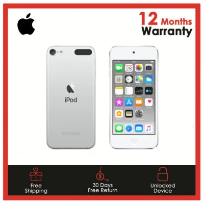 NEW Apple iPod Touch 6th Generation Silver 16GB 32GB 64GB 128GB -Sealed - Image 1 of 4
