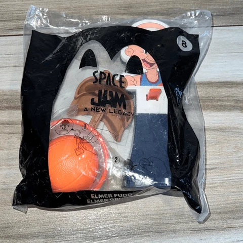 Space Jam 2021 Mcdonalds Happy Meal Toy #8 Elmer Fudd Sealed New Cover