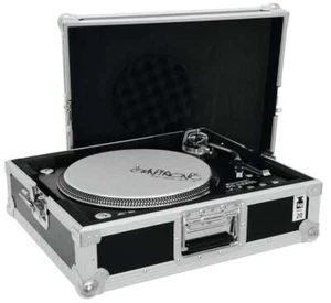 TTC-3 Plattenspieler-Case Tour Pro schwarz -B- Turntablecase Plattenspielercase - Picture 1 of 9