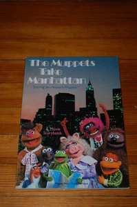 The Muppets Take Manhatan-A Movie Storybook-1984 Jim Henson Vintage - Picture 1 of 3
