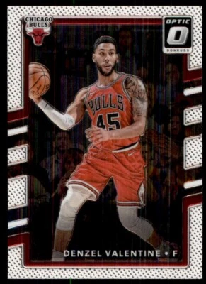 2017-18 Donruss Optic Denzel Valentine Chicago Bulls #24 - Image 1 of 2