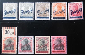 Danzig - Kleiner Innendienst Nr. 32-40 ** - Picture 1 of 3