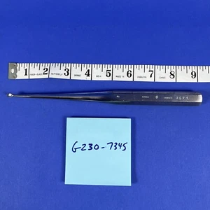 Zimmer 3671 BRUN #2 Bone Curette - Picture 1 of 5