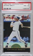 1993 Pinnacle Cooperstown Card Box Set George Brett #2 PSA 8 HOF