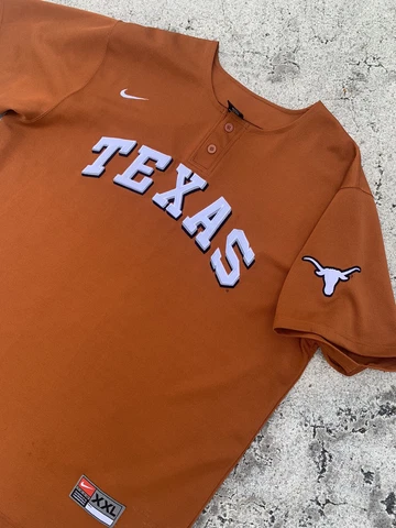 Texas Longhorns Burnt Orange Baseball BP Nike Jersey Men XXL Cover