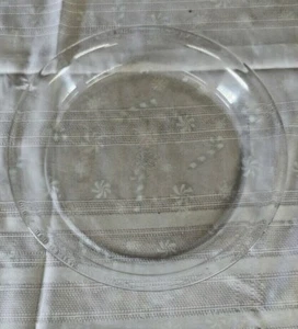 VINTAGE PYREX CLEAR GLASS 10 INCH PIE PLATE - Picture 1 of 6