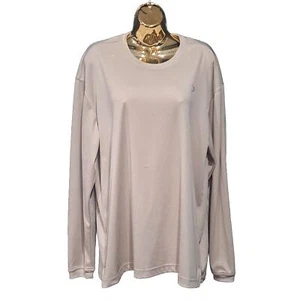 Reel Legends Beige Long Sleeve Crew Neck Size M - Picture 1 of 12