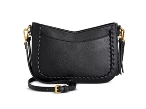 Style & Co Freed soft faux-leather small crossbody bag -BLACK - Picture 1 of 6