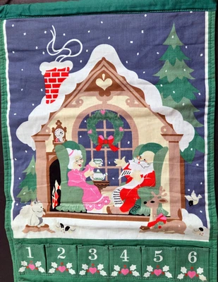Avon Christmas Advent Countdown Calendar  No Mouse Vintage - Image 1 of 4