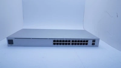 Ubiquiti Networks UniFi USW-24 PoE Netzwerk-Switch USW 24 Silber PoE+ Ethernet - Bild 1 von 3