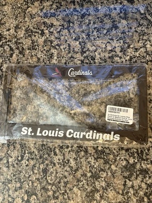 St. Louis Cardinals license plate frame New W Hardware - Image 1 of 4