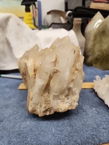 Quartz Crystal Cluster  Around 8.5 Lbs Beautiful Piece - Picture 1 of 4