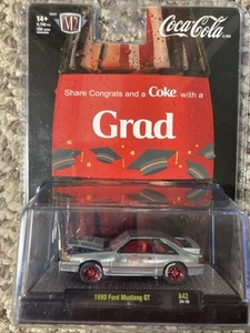 M2 Machines Coca-Cola 1990 Ford Mustang GT RAW SUPER CHASE A42 - Picture 1 of 5