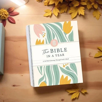 The Bible In A Year A 52-Week Study Spiral Bound Gods Word Plan for Women