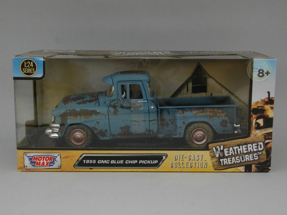 GMC Blue Chip Pick-up (1955) - Motormax 1:24 - MX79071LD - Immagine 1 di 1