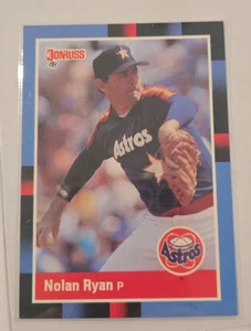 1988 Donruss - Nolan Ryan #61 Last line begins with With - Picture 1 of 2