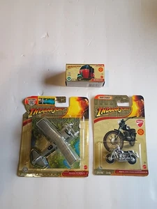 Matchbox Sky Busters Indiana Jones River Flyer - Tuk Tuk - Ducati - Lot of 3 - Picture 1 of 7