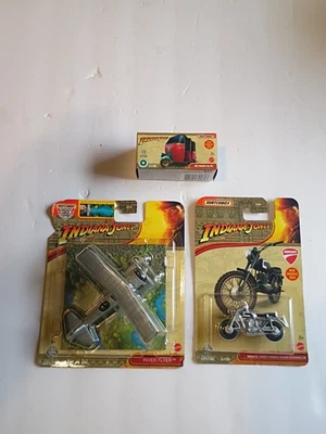 Matchbox Sky Busters Indiana Jones River Flyer - Tuk Tuk - Ducati - Lot of 3 - Image 1 of 4