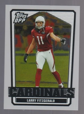 LARRY FITZGERALD Cardinals 2007 Topps Draft Picks SILVER CHROME #30 SP #259/299 - Image 1 of 2