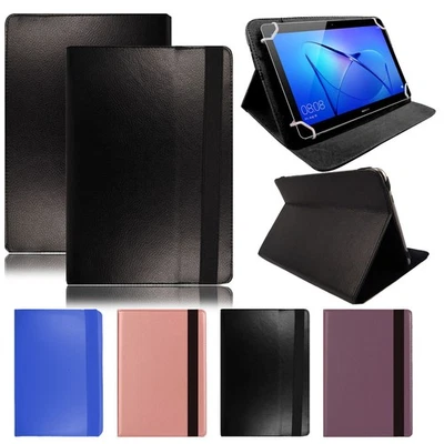 For Universal 10"Inch Tablet PU Leather Shockproof Stand Folio Tablet Case Cover - Image 1 of 4