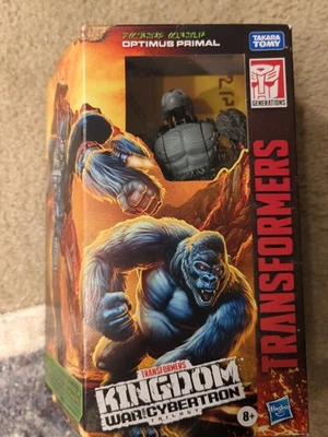 Transformers Kingdom War For Cybertron Trilogy Optimus Primal Action Figure - Image 1 of 2