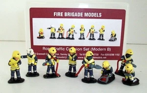 Fire Brigade models 1/72 Scale - FBM7 Road traffic collision set moden B Figures - Picture 1 of 1