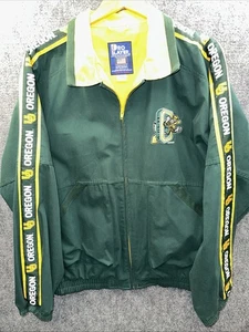 Pro Player Oregon Ducks Jacke Vintage rn62633 mit Disney Donald Duck Größe M - Bild 1 von 9